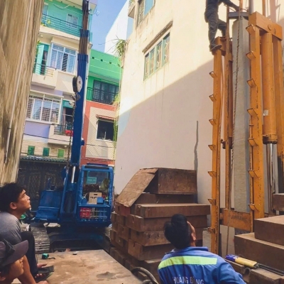 Thi Công Móng Băng Quận Tân Bình - Sơn Minh Decor